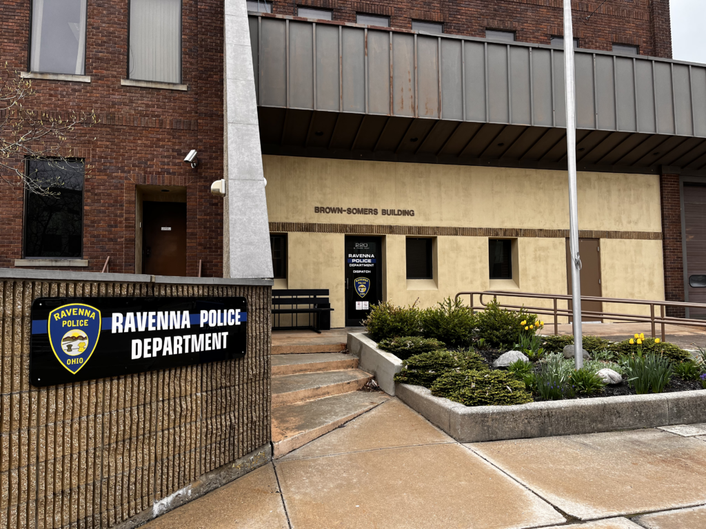 A Ravenna police officer is fighting his termination, seeking years of